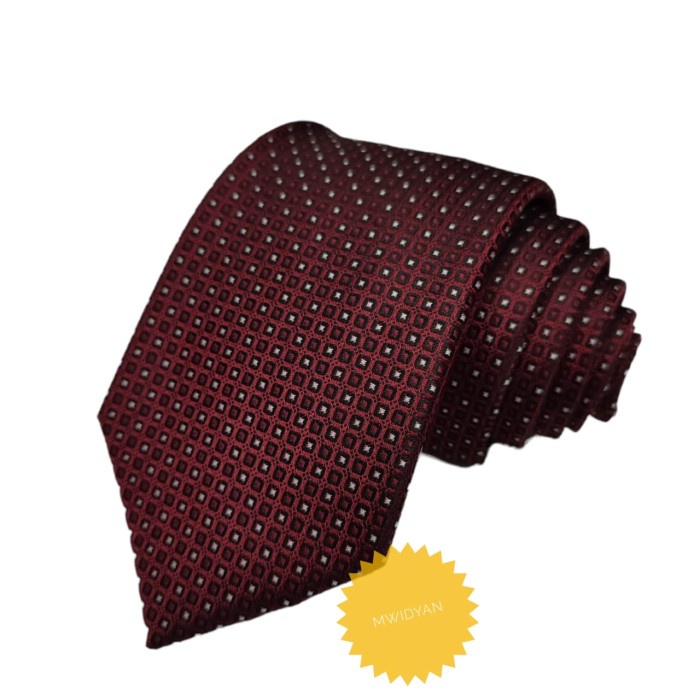 Terlaris Dasi Pria Merah Maroon Dasi Formal Pria Dasi Mewah Pria Terbaru