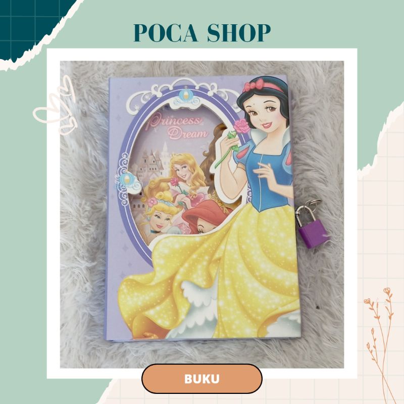 

BUKU TULIS PRINCESS UNGU