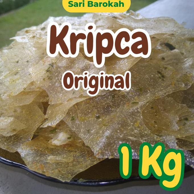 

Kripik Kaca Kripca Kripik Beling ukuran 1 kg Rasa Original