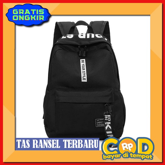 8.8 Fashion Sale Tas Ransel Sekolah Skate Distro - Tas Anak Sekolah Cowok Skateboard Murah - Tas Sek
