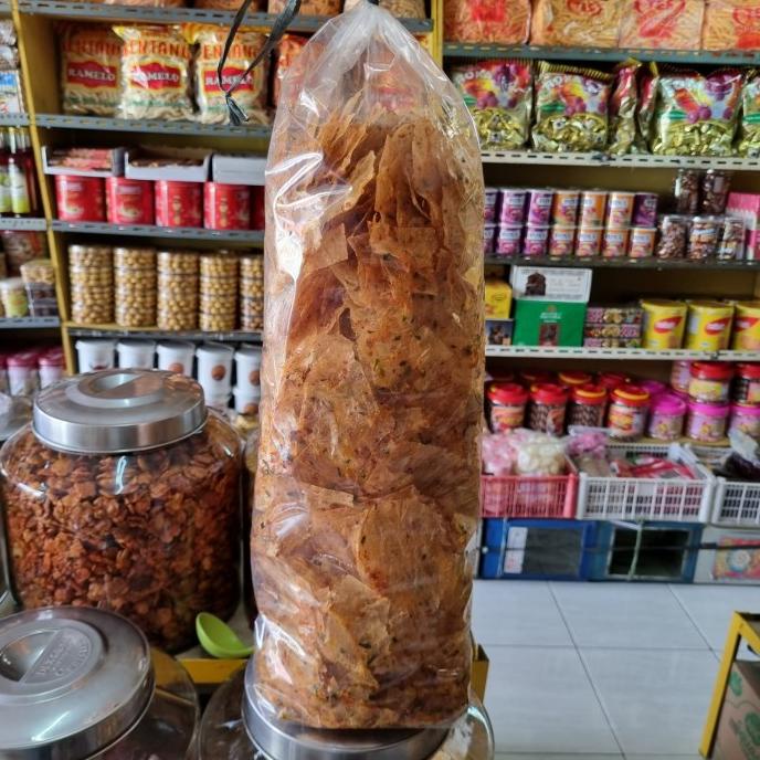 

Kripik Kaca Pedas Daun Jeruk - 1kg