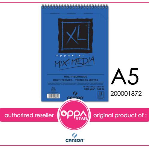 

Canson XL Mix Media A5 15 300 Kertas Gambar Watercolor