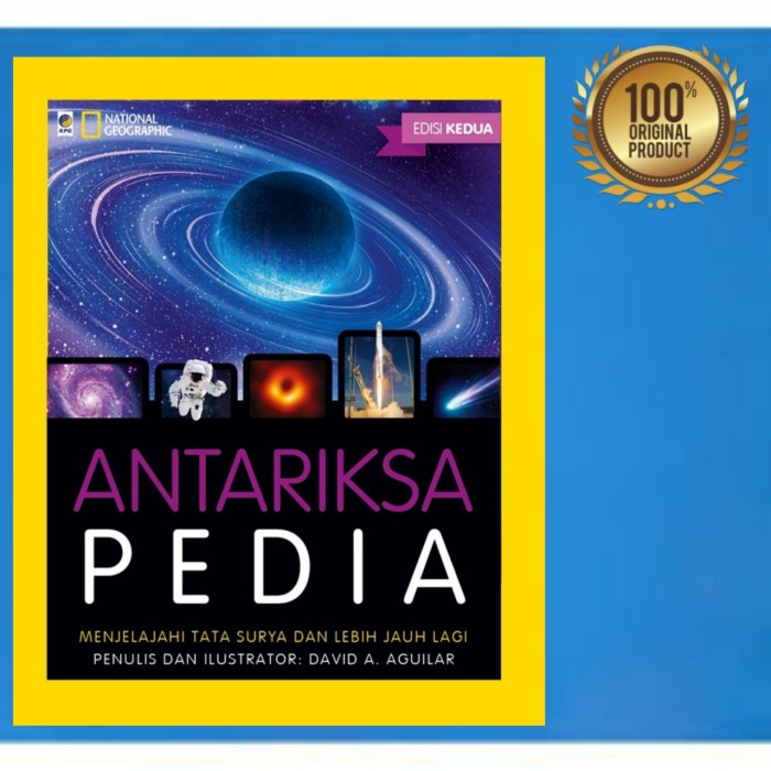 HOT SALE BUKU ANAK NATIONAL GEOGRAPHIC - ANTARIKSA PEDIA TERLARIS