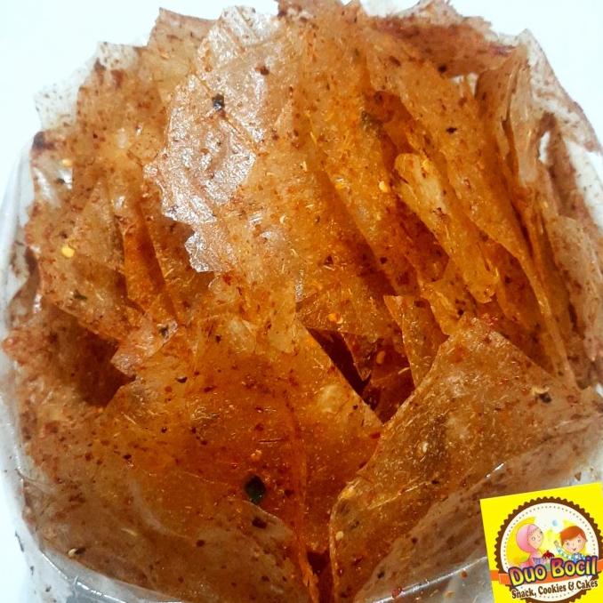 

Keripik Kaca Beling Pedas dan Gurih 1 Kg (Aroma Daun Jeruk)
