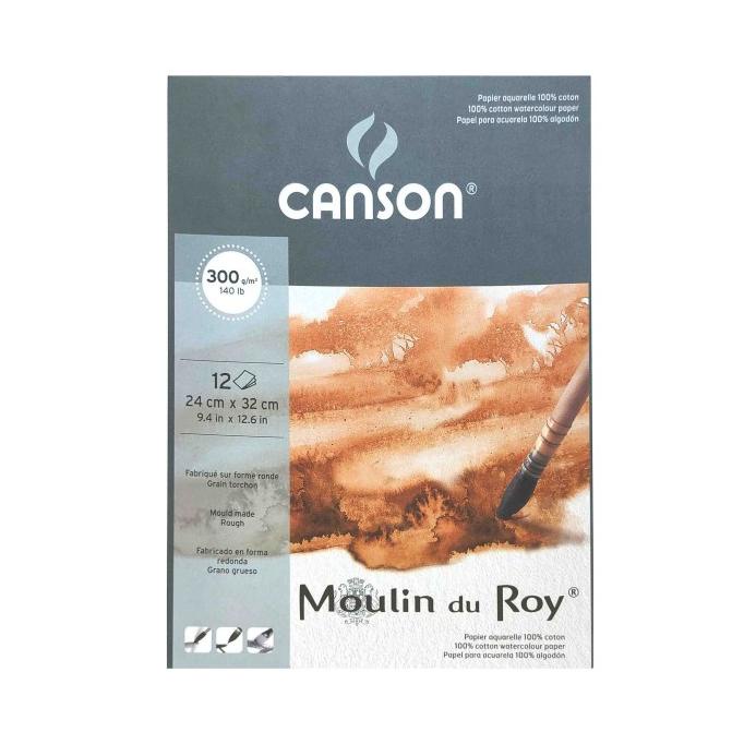 

Canson Moulin Du Roy 300g Rough #909 - Kertas Gambar Watercolor