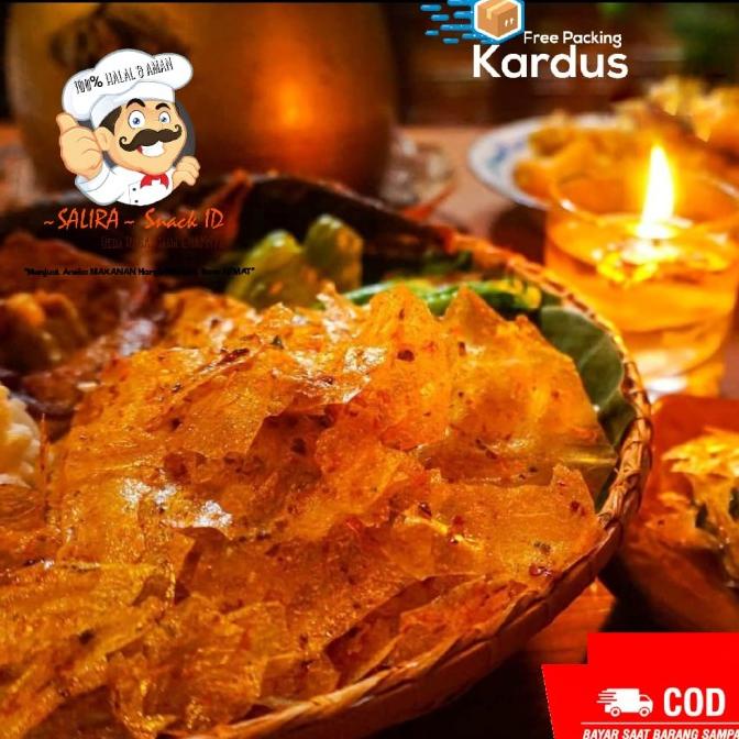 

[1Kg] KERIPIK KACA SUPER PEDAS / KECIMPRING / JAJANAN KHAS DAERAH