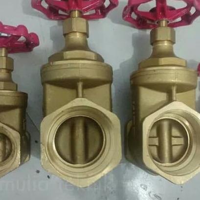 Gate Valve Kitz 2 Inch Kuningan/Bronze