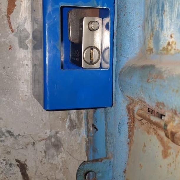 Box Pengaman Gembok Panser Ruko - Folding Gate