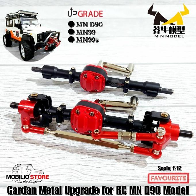 Upgrade Part Gardan Axle Shaft Full Metal Set Remote Control RC MN D90