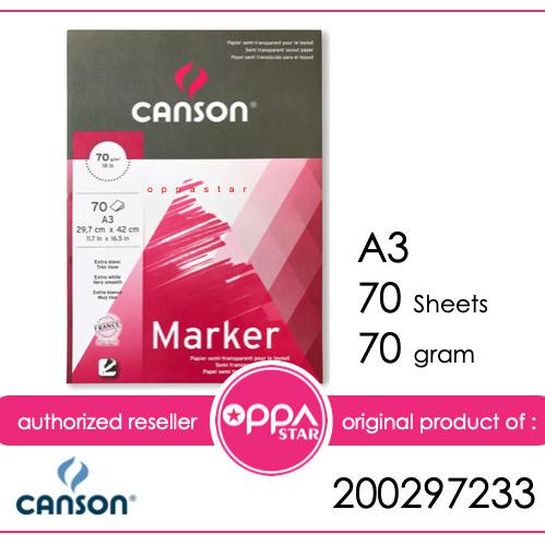 

Canson Marker Layout pad A3 200297233 - Kertas Gambar Sktesa