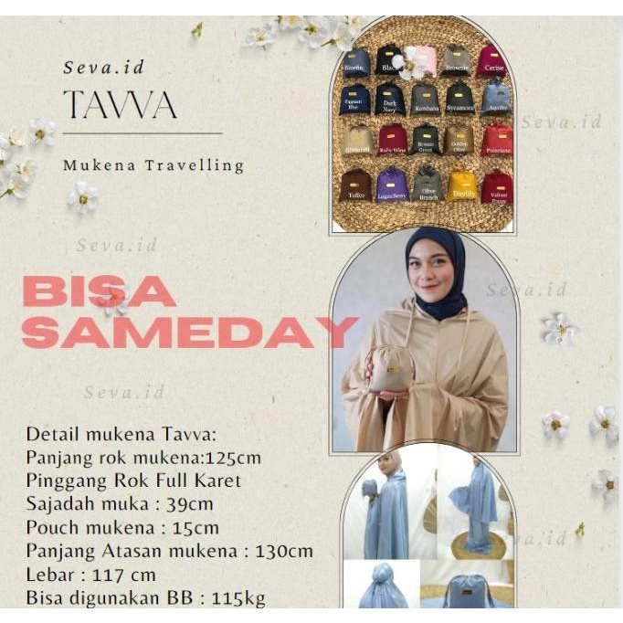 MUKENA TAVVA ORIGINAL MUKENA TAVVA MUKENA MINI TAVVA TERMURAH
