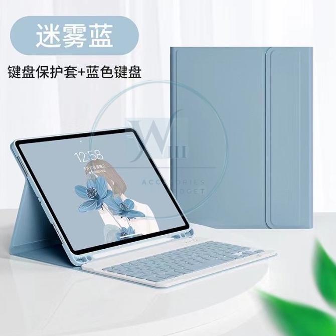 SAMSUNG S6 LITE/TAB A7 LITE FLIP COVER + KEYBOARD BLUETOOTH