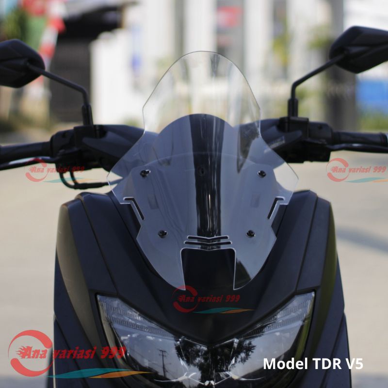 Visor Nmax Old TDR V5 2015-2019 Whindshield Yamaha Nmax New 155 2020-2024 [Free Baut 4 Pcs] Winsil N