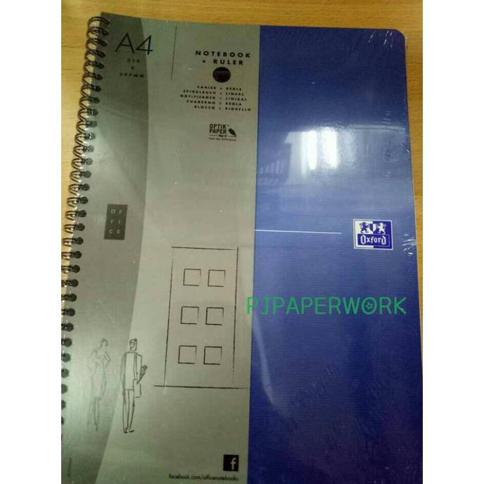 

Oxford Note book A4 bergaris tebal buku tulis/notes