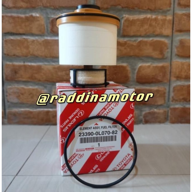 SALE filter solar innova reborn Fortuner vrz original 23390-0L070-82 Termurah