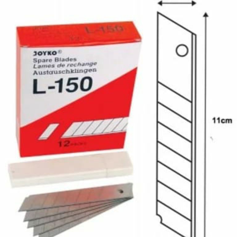 

PSBNO Isi Cutter Besar L 150 Joyko Refill ➛Ready