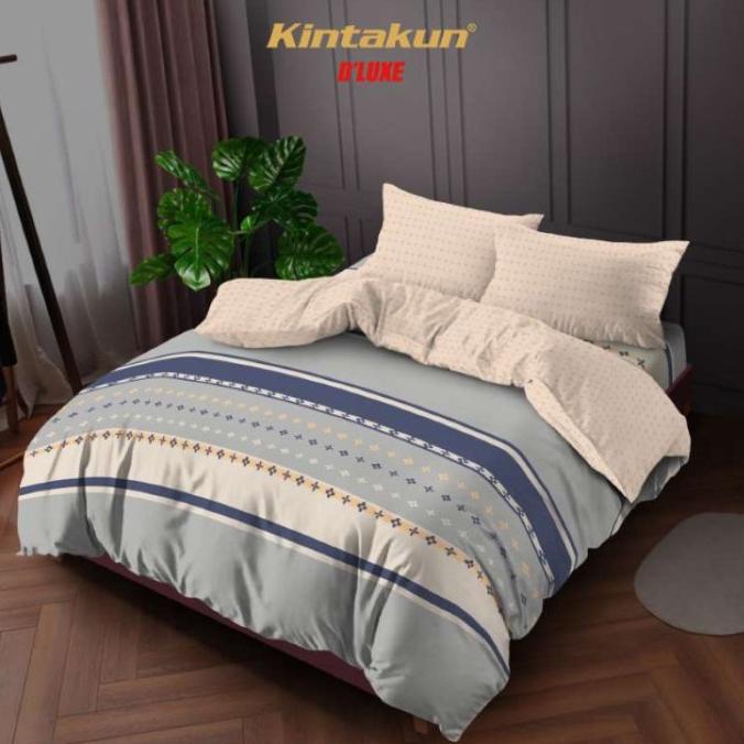Kintakun Bedcover Set Flat 160x200 / 180x200 Aesthetic Dluxe 20cm