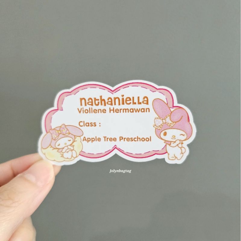 

Sticker buku MY MELODY