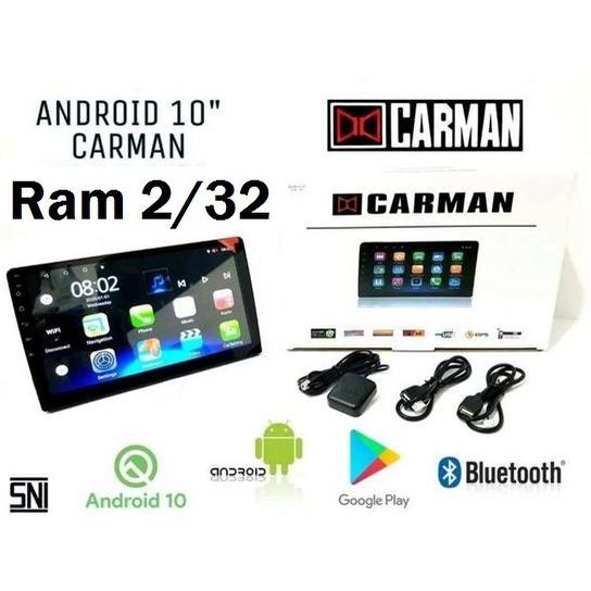 Headunit Deckless Android Double Din Tv Mobil Orca 9 10 Inch 9" 10"