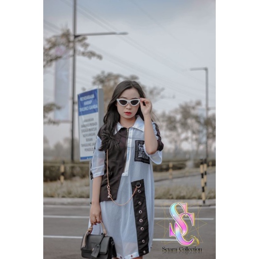 Blus jaring wanita harajuku busui/atasan wanita jaring harajuku/baju wanita jaring/busui harajuku bu