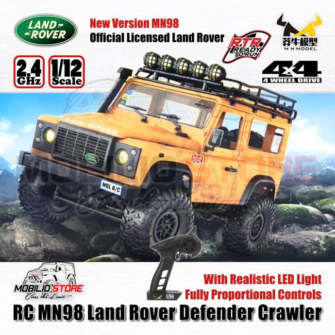 RC MN98 Scale 1/12 Rock Crawler Camel Trophy Offroad Full Propo RTR