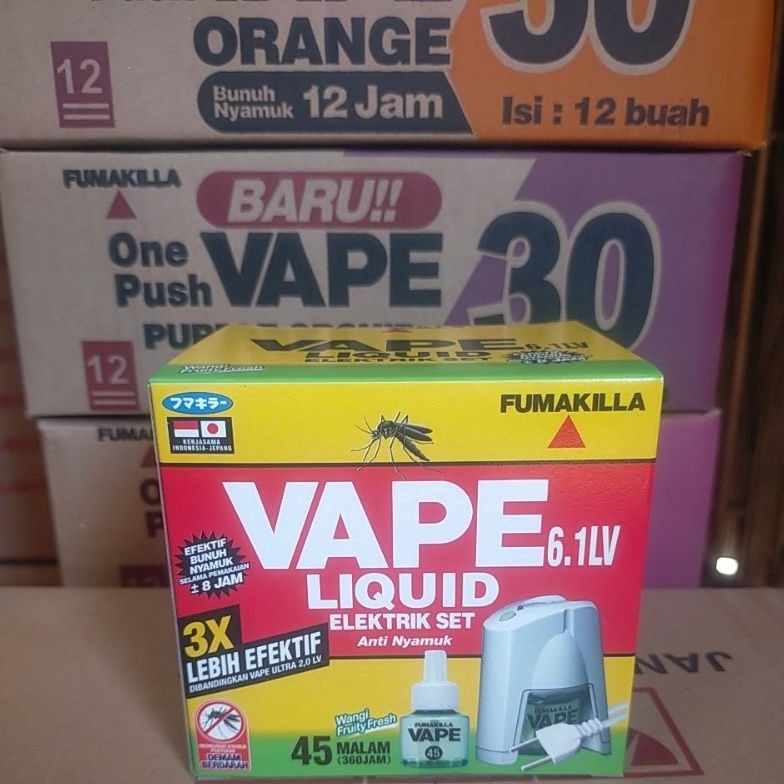 [PROMOBDH0] VAPE ALAT & REFFIL LIQUID OBAT NYAMUK ELEKTRIK 36