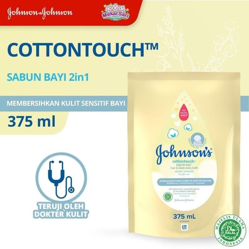 JOHNSON'S  COTTON TOUCH top-to-toe