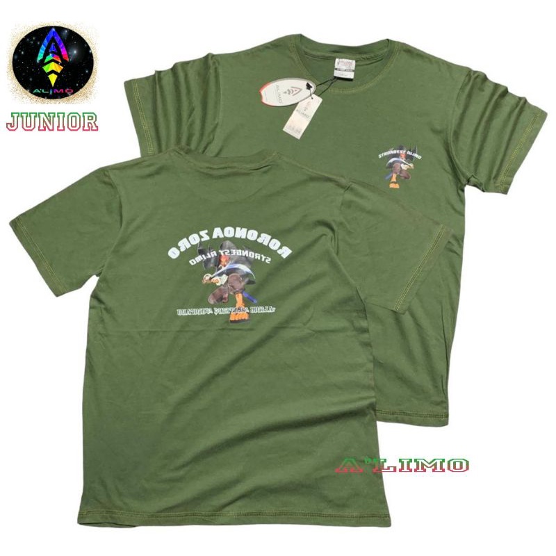 ALIMO ~baju kaos junior anak laki-laki anime  tangung remaja usia 11-16 tahun/ kaos anak karakter an