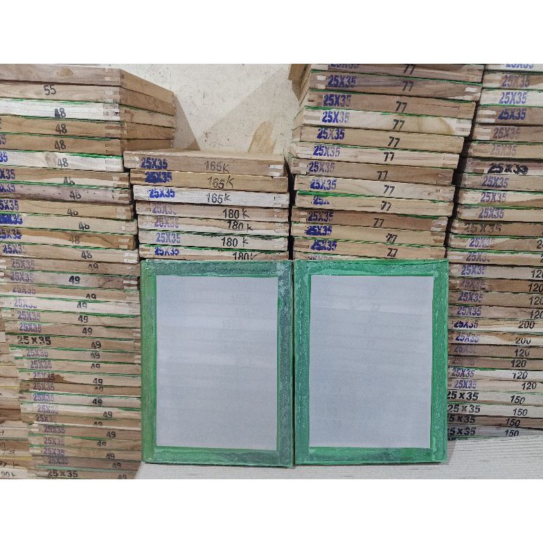 

Now Mall SCREEN SABLON 25x35 T.120, T150, T165, T180 ( PUTIH/KUNING) 0IW