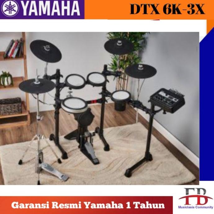 Drum Elektrik Yamaha Dtx6K3X / Dtx 6K3X / Dtx 6K 3X / Dtx6K 3X Ori
