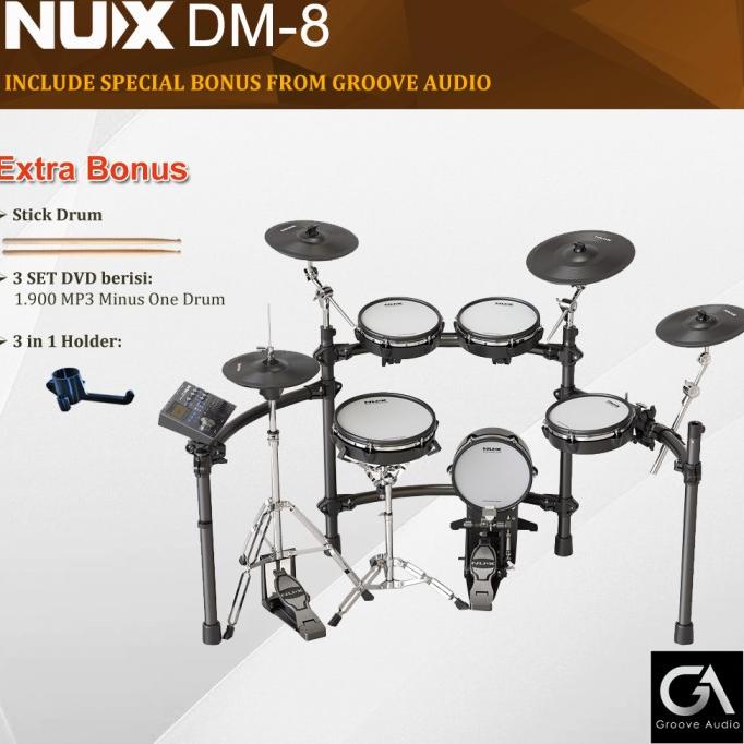 Nux Dm8 Drum Elektrik / Dm 8 / Dm-8 Electric Drum