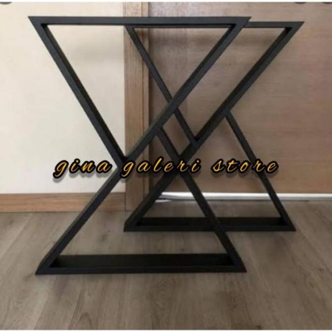 Ada Kaki Meja Besi Hollow Meja Komputer Meja Gaming Meja Kerja Meja