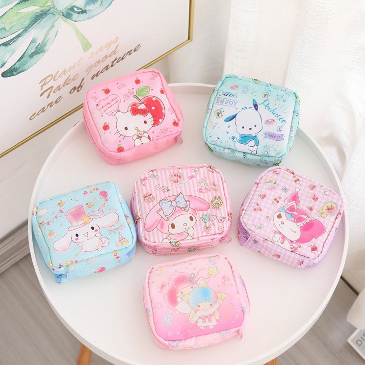 Promo SaleTt0T4 NAOMI - Premium Azhora Pouch Bag Import Tas Make Up Organizer Bag Cute Simple Tas Ko