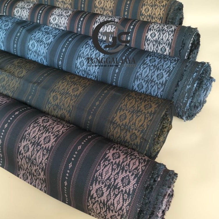 Penawaran Terbaiks9S3e kain jet black motif || kain abaya || kain hikmat