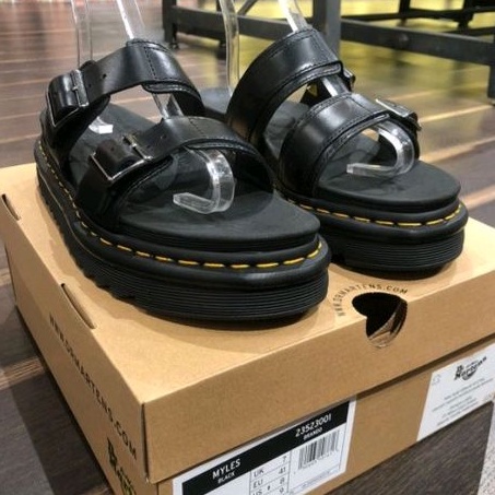 SANDAL DR. MARTENS MYLES BLACK WOMEN'S SANDALS ORIGINAL