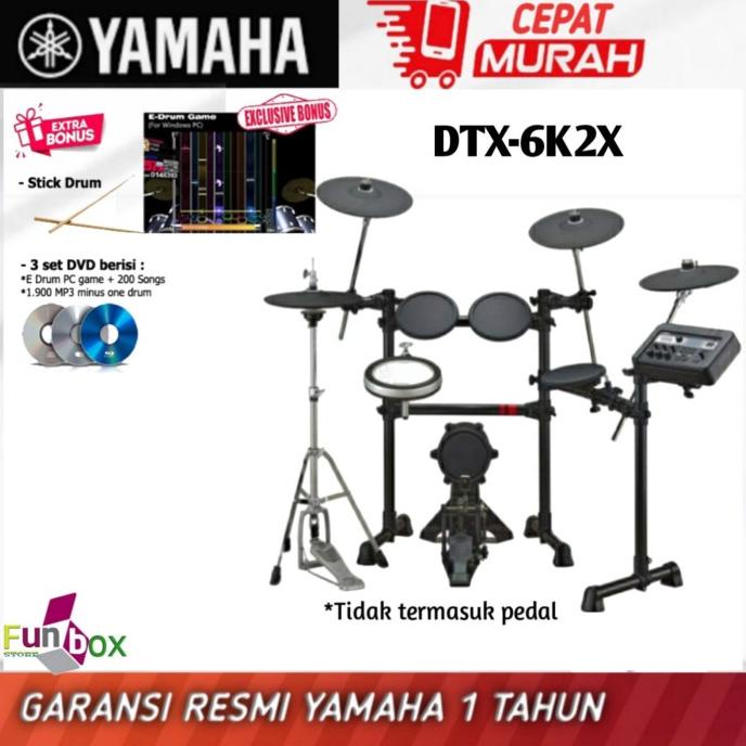 Yamaha Dtx6K2X Drum Elektrik / Dtx6K2-X / Dtx 6K2X / Dtx6K 2X / 6K2-X