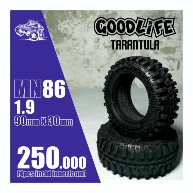 BAN GOODLIFE TARANTULA 1.9 90x35 mm PNP MN86KS