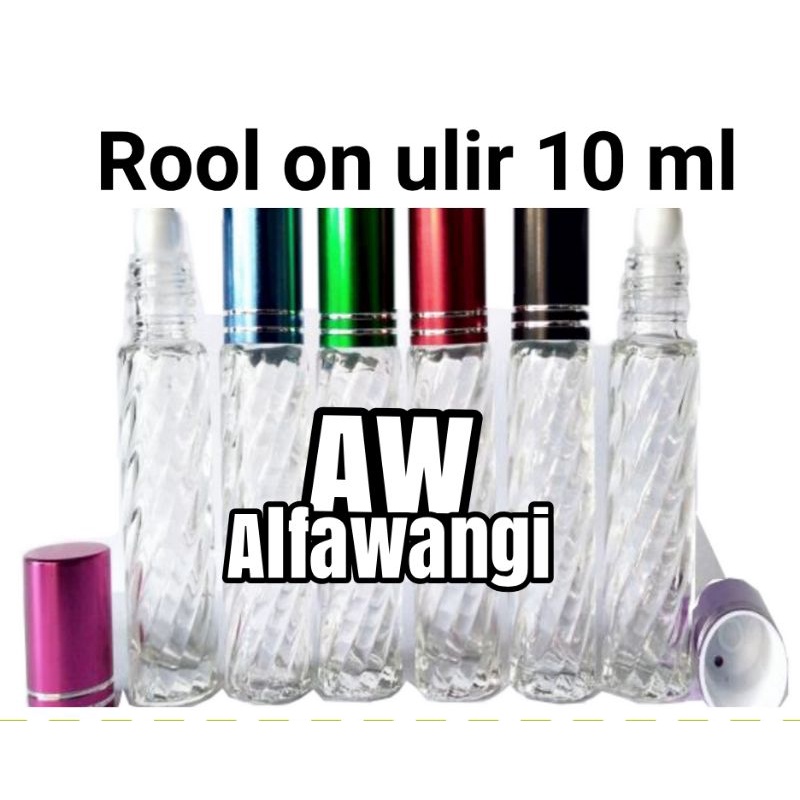 botol roll on/roll on ulir 10 ml