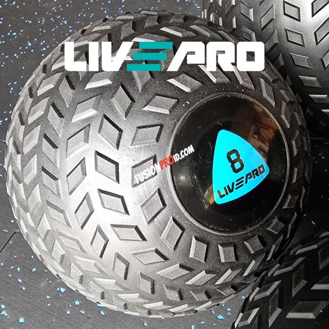 Slam Ball 8kg Bola Gym Medicine Ball Fitness Heavy Duty Livepro