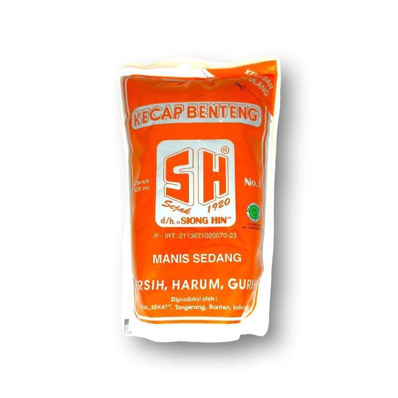 

tokogencil Kecap Manis Benteng SH 620ml Refill