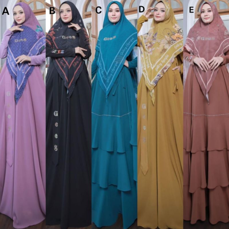 Qalisya Maura set Syari by Gallery Syarifah