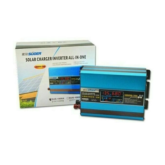 suoer power inverter 1000 watt solar controller charger solar panel