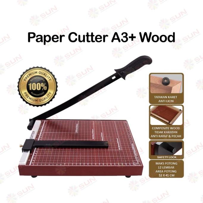 

Paper Cutter A3 / A3+ / B3 ( Alat Potong /Mesin Pemotong Kertas HVS,