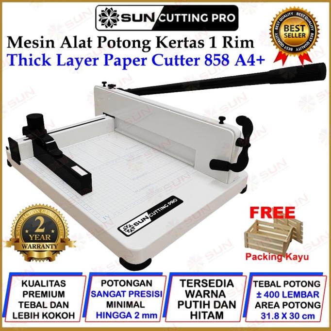 

TERBARU Alat Pemotong Kertas 1 Rim A4 - Mesin Thick Layer Paper Cutter