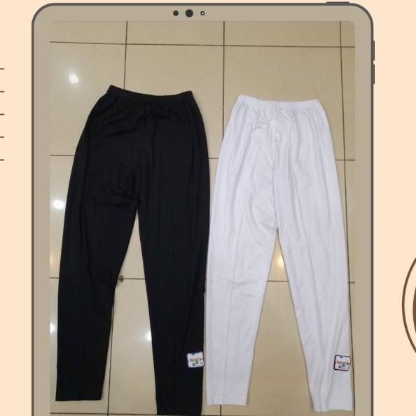 TERLARIS LEGGING ANAK PEREMPUAN WARNA PUTIH & HITAM UMUR 3 - 10 TAHUN