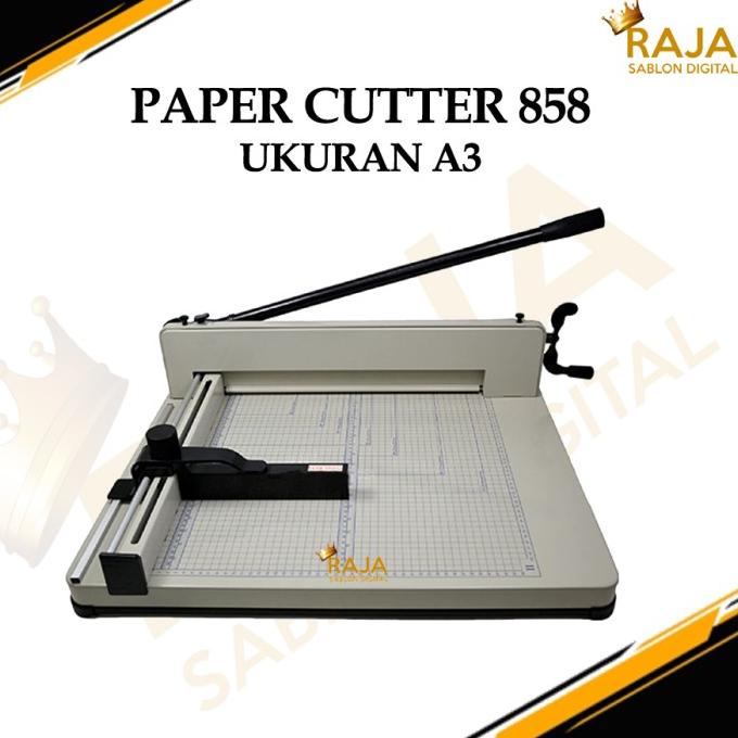 

Mesin Pemotong Kertas A3 / Paper Cutter 858