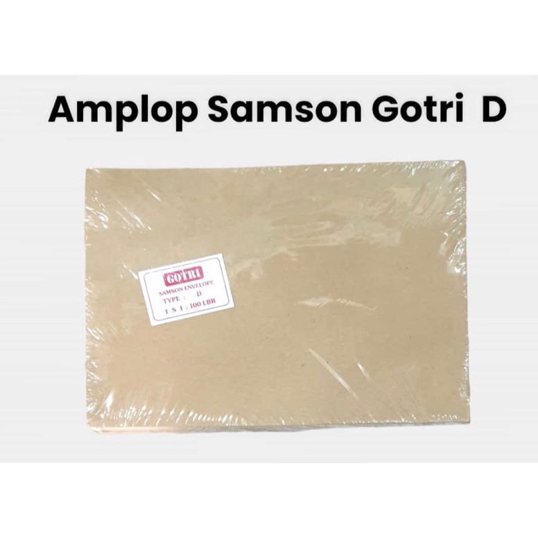 

Modis.. AMPLOP SAMSON COKLAT FOLIO D / LAMARAN KERJA / AMPLOP DOCUMENT EDF