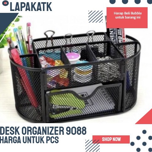

Laris.. DESK SET V-TEC 9088 MEMO HOLDER/PEN ORGANIZER Q9A