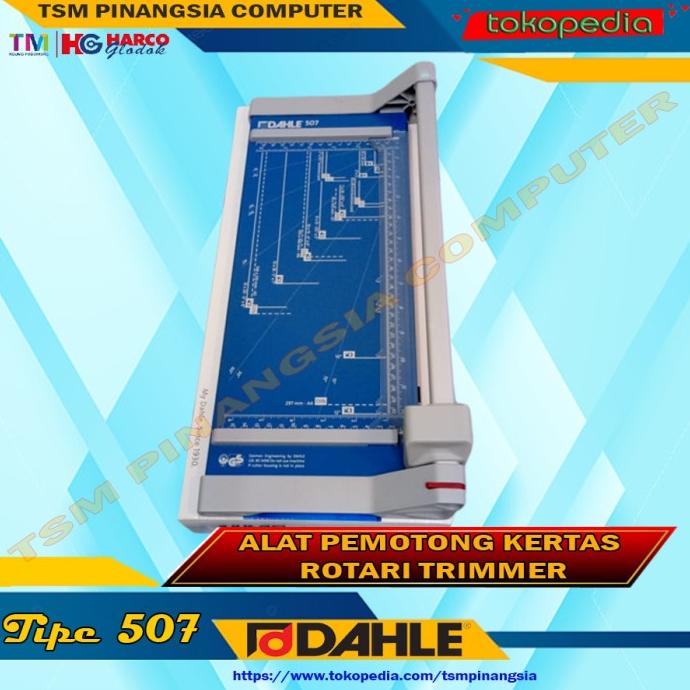 

Mesin Pemotong Kertas Dahle 507 Paper Cutter Rotary Trimmer