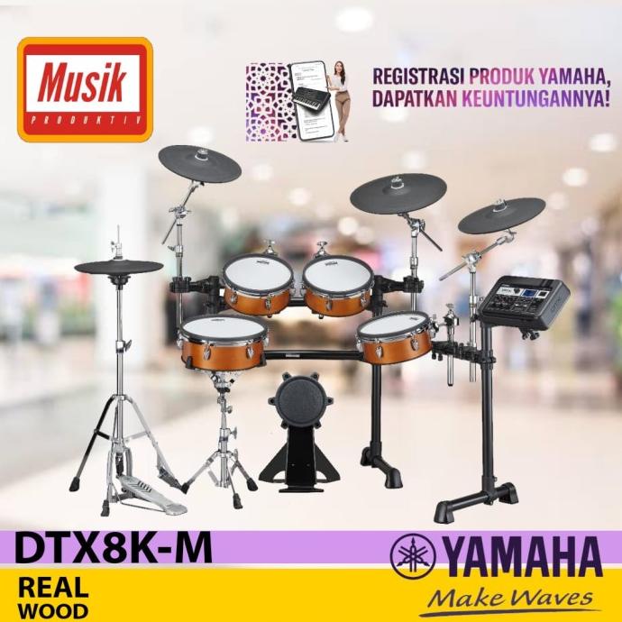 Yamaha Elektrik Drum Dtx8K-M / Dtx-8Km / Dtx 8Km
